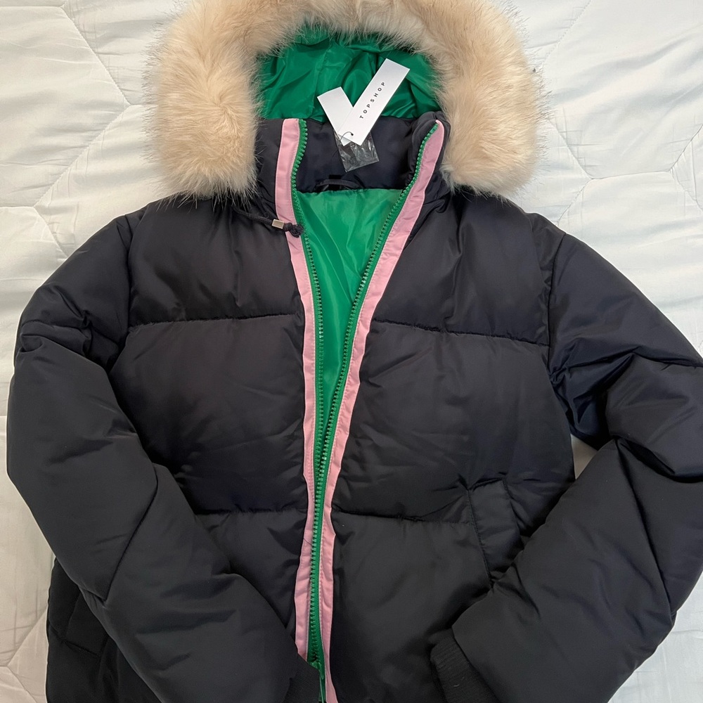 Topshop winter jacket. NWT
